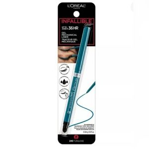 L'Oreal Paris Infallible Grip Mechanical Gel Makeup Eyeliner, #240 Turquoise